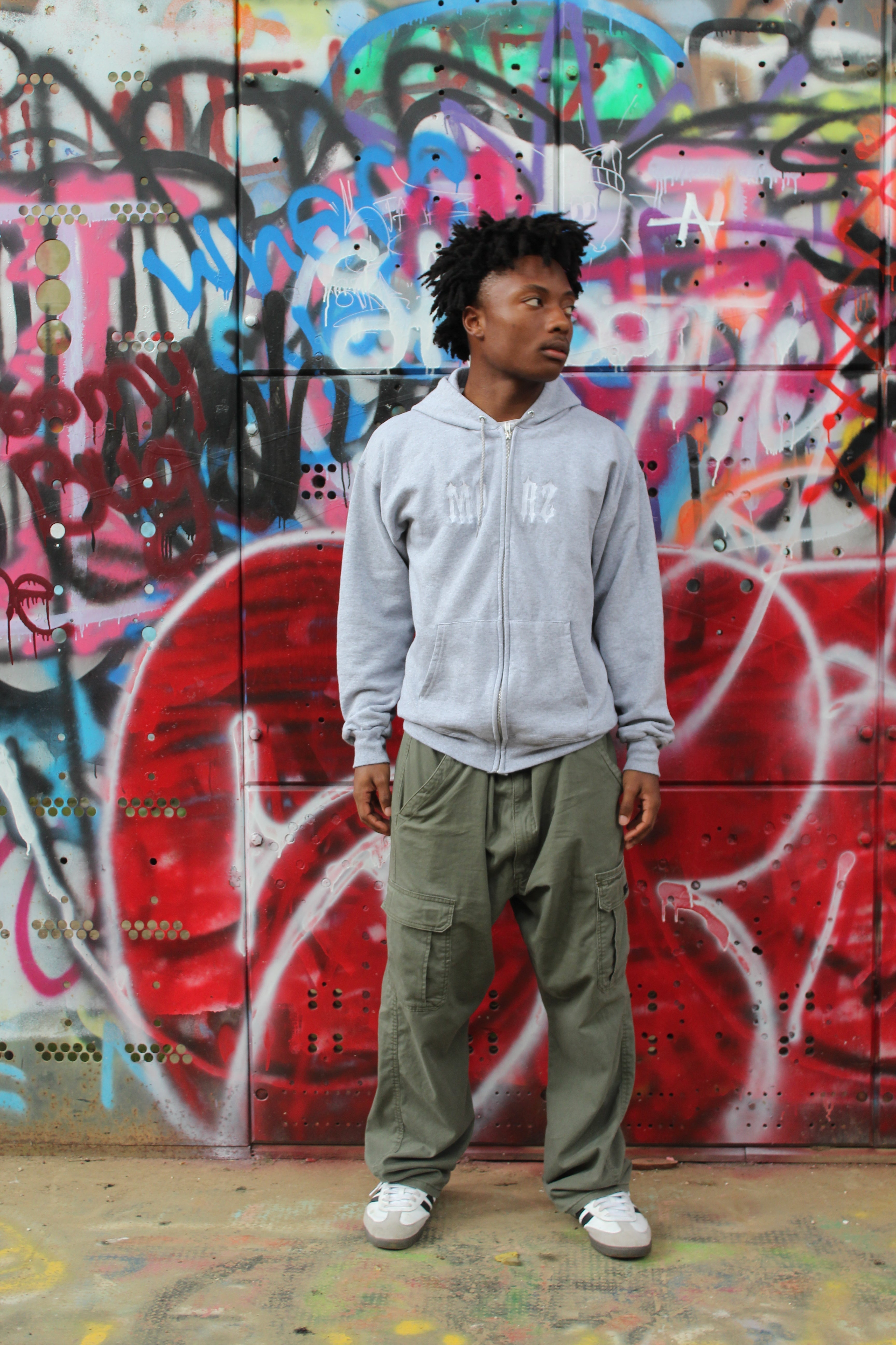 GREY MARZ ZIPUP