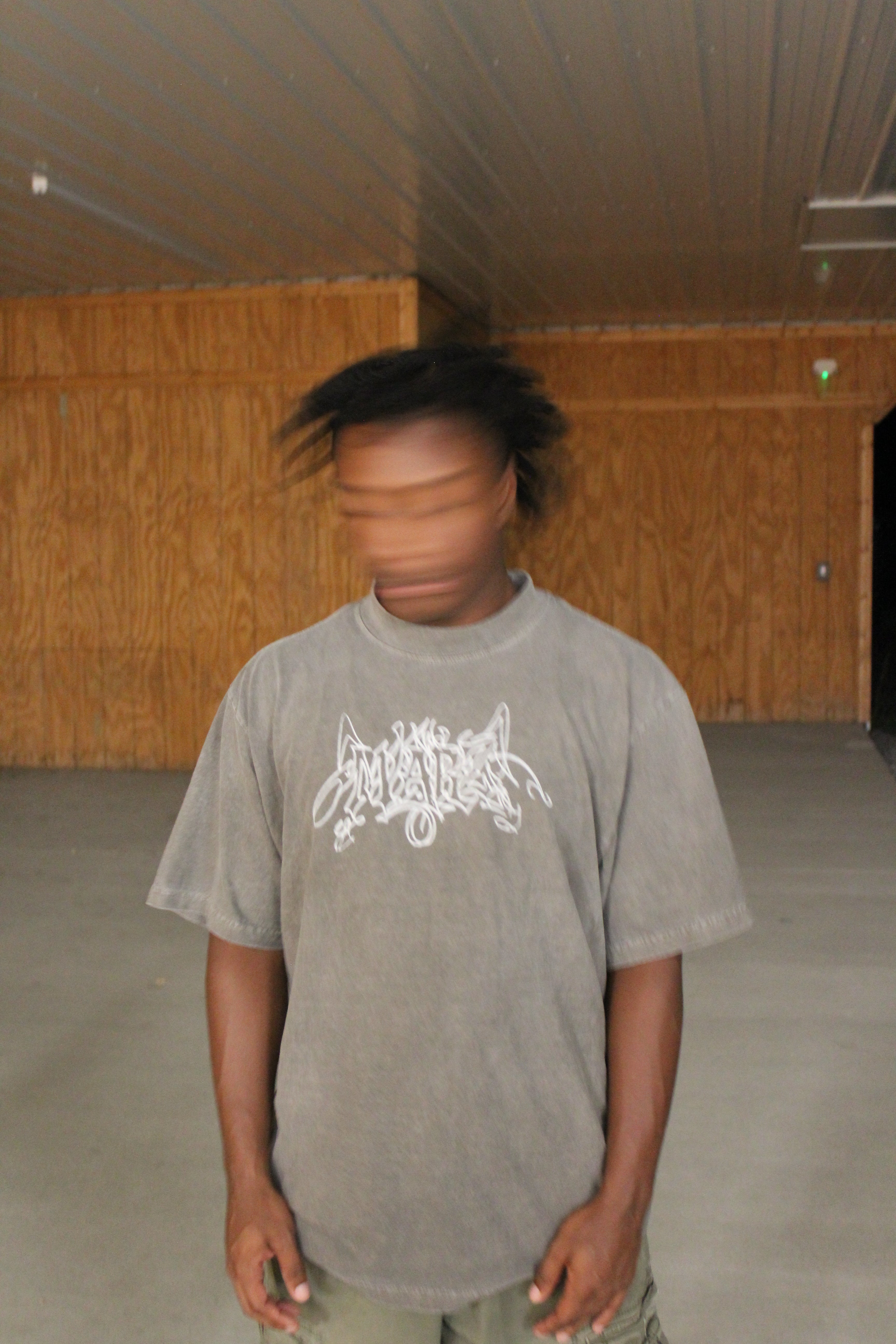 GREY ORBITAL TEE
